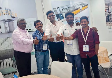 G库电竞石材机械亮相印度Stona Fair，国际化征程再添新章